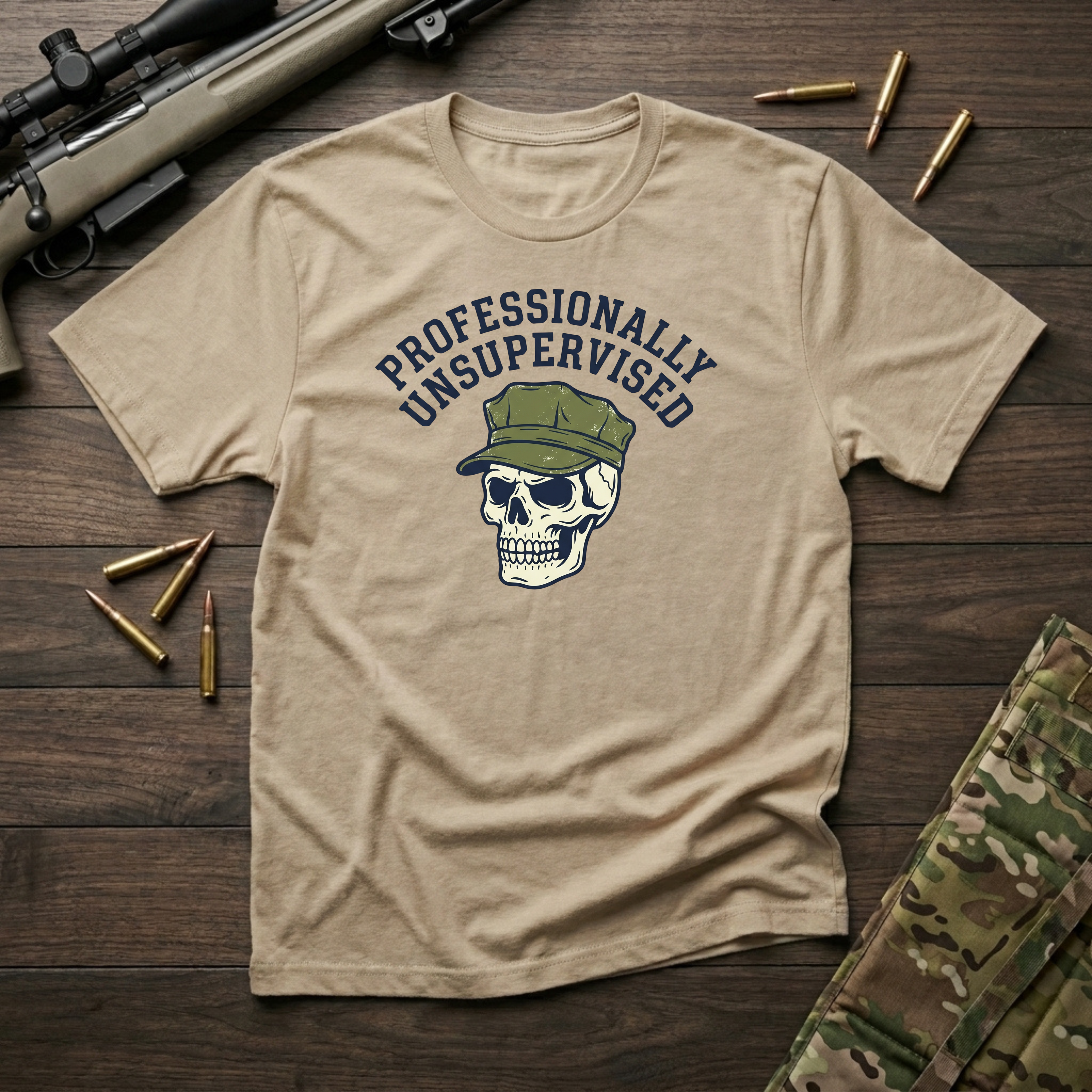 8 Point Cover Unsupervised - Premium T-Shirt