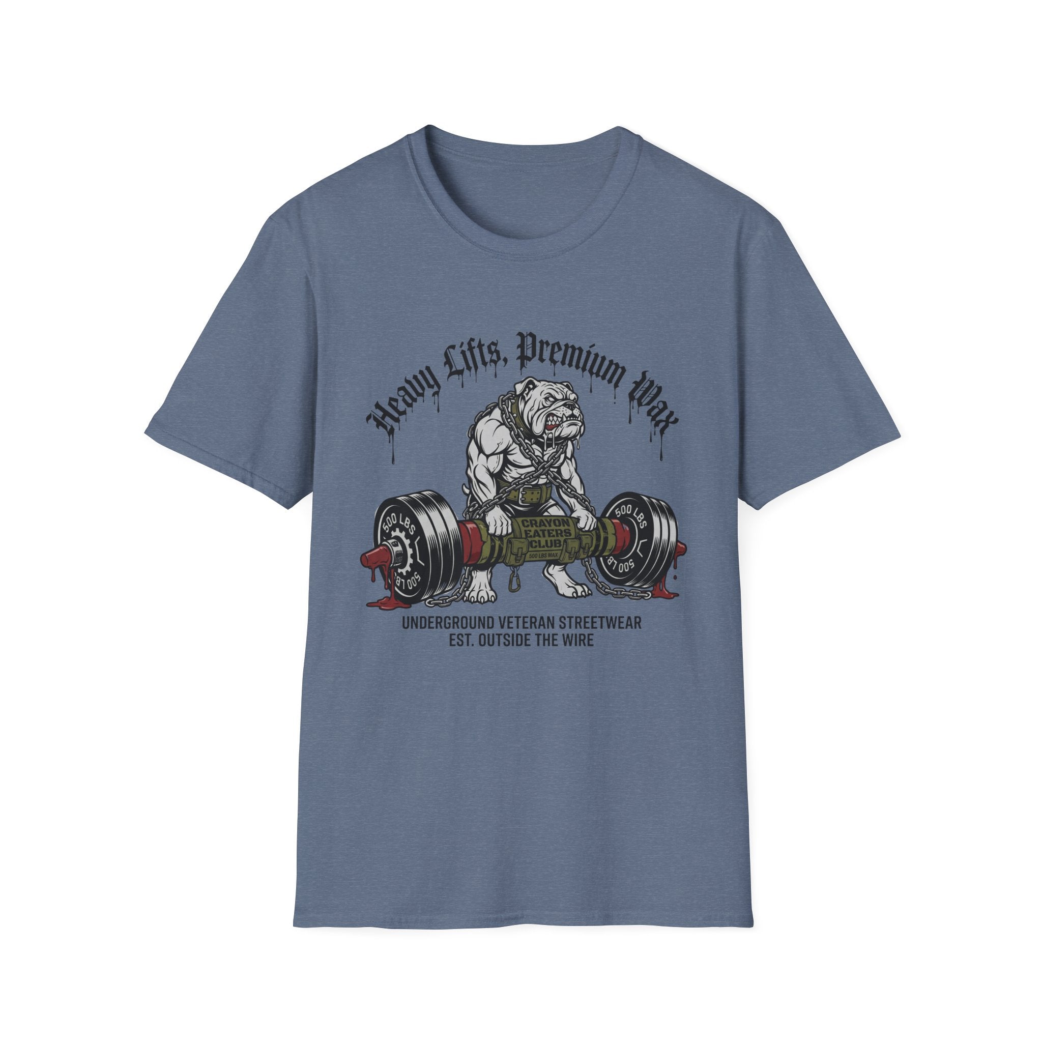Deadlift Bulldog - Premium T-Shirt