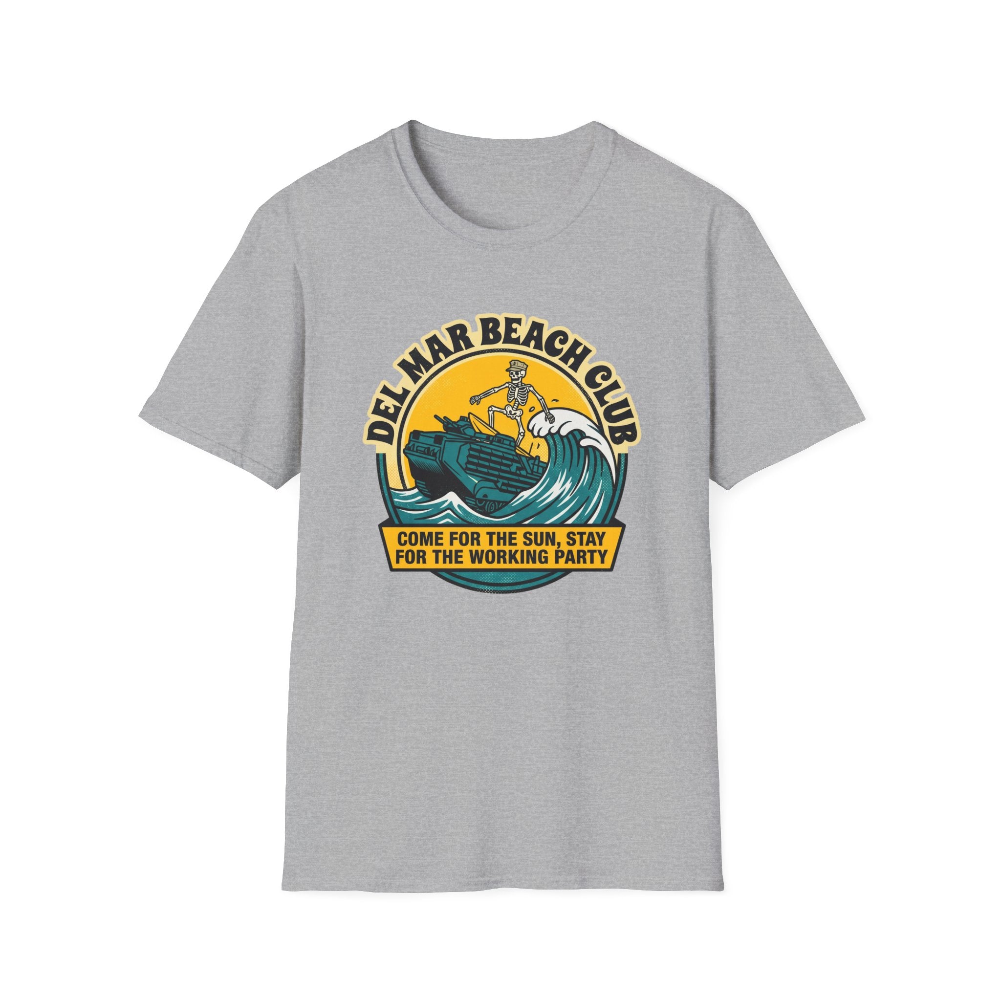 Del Mar Beach Club - Premium T-Shirt