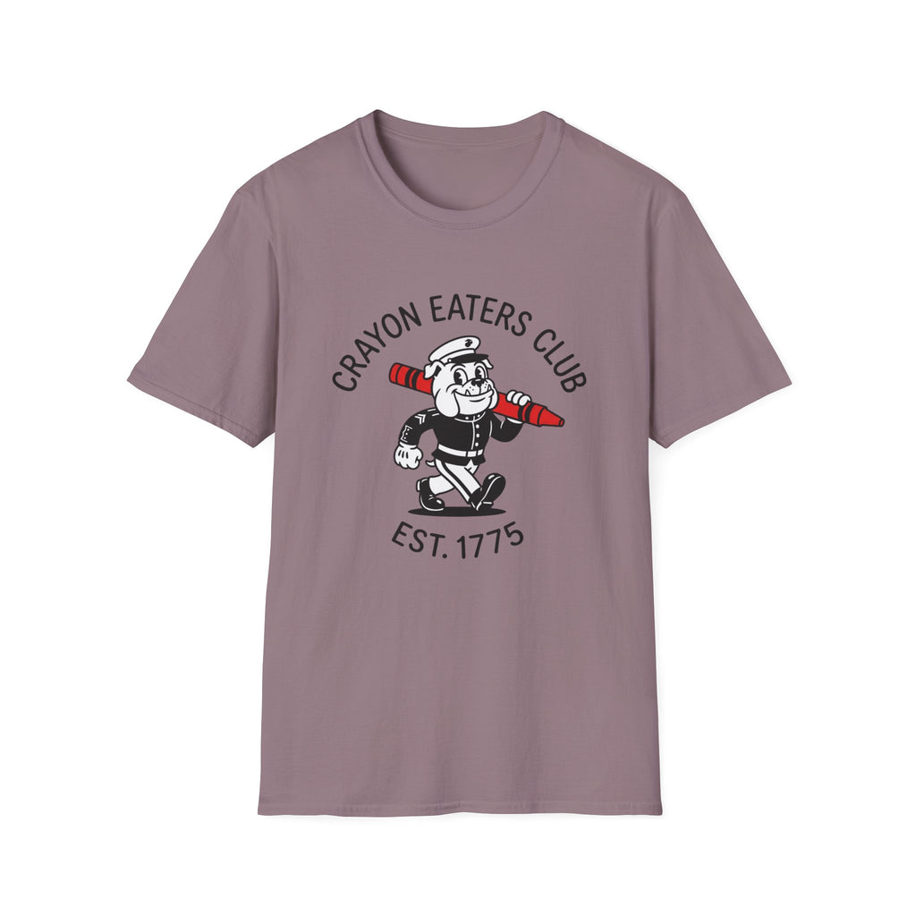 Cartoon Crayon Eater - Premium T-Shirt