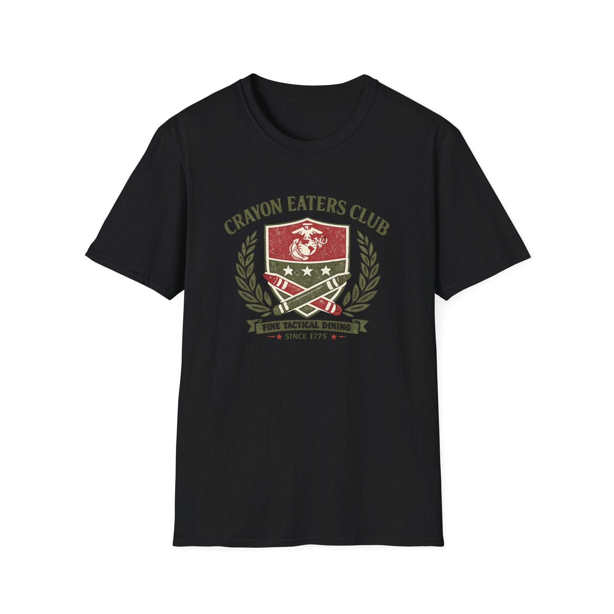 Crayon Eaters Club Muted Tactical 2 - Premium T-Shirt
