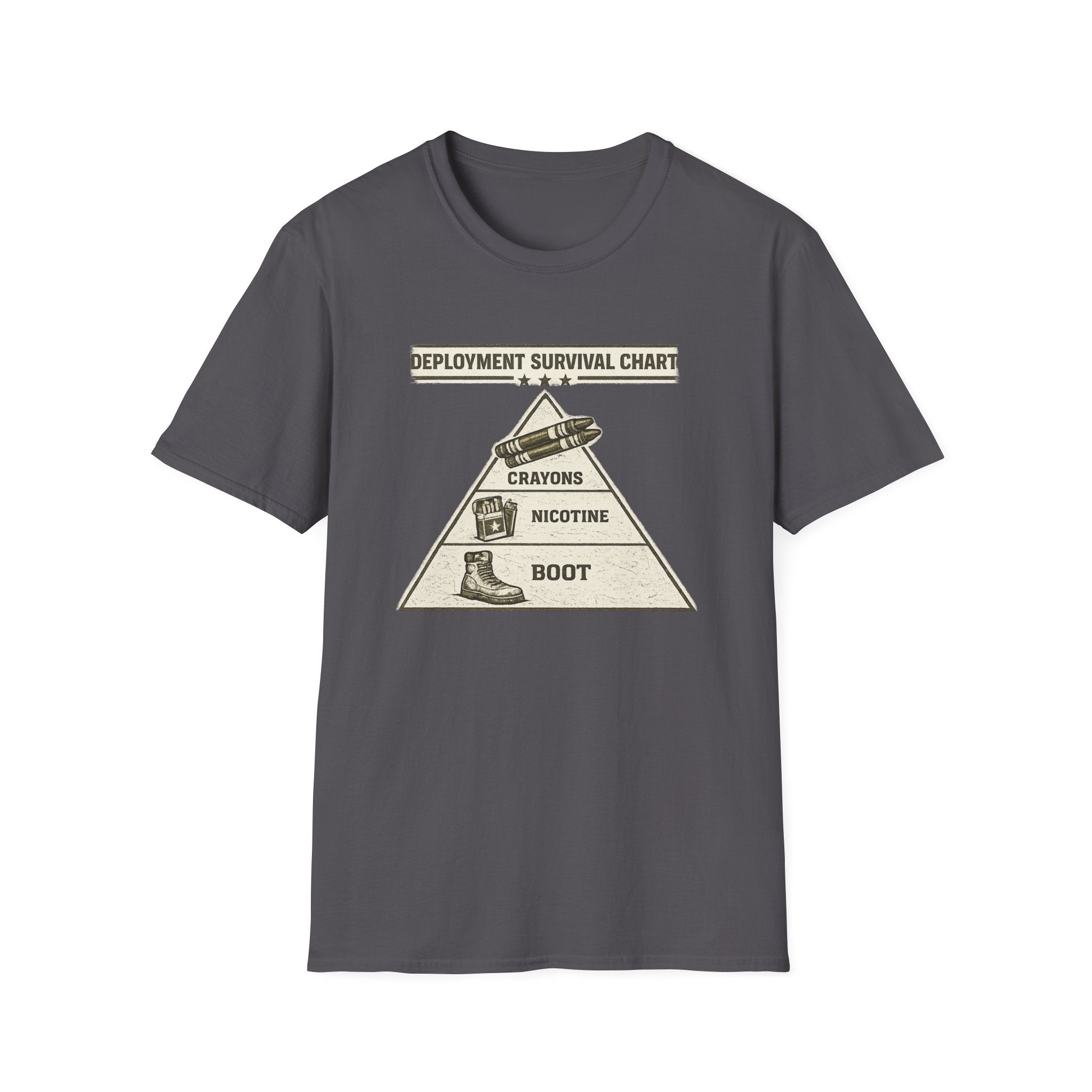 Deployment Survival Chart - Premium T-Shirt
