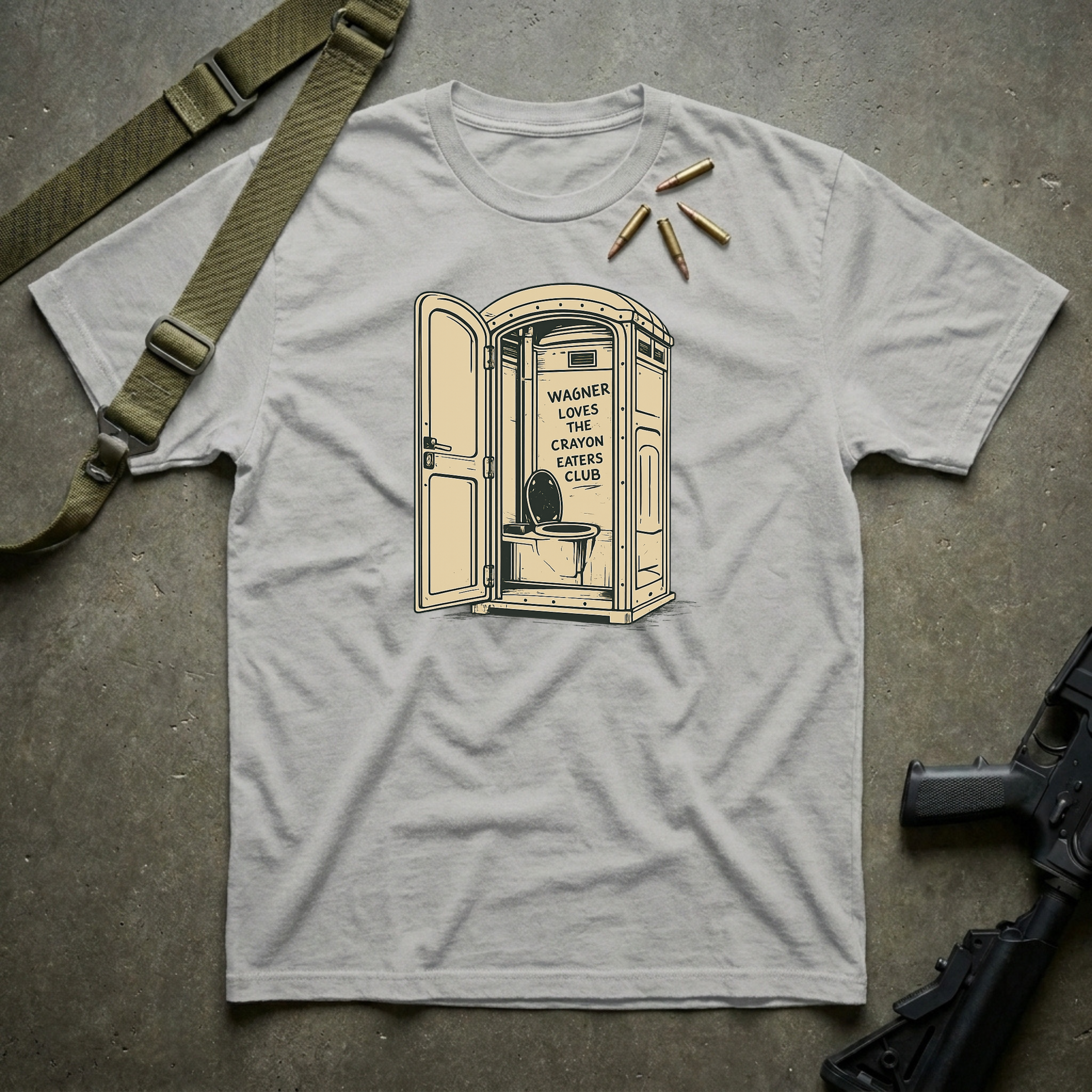 Wagner Loves the Simple Crayon Eaters Club - Premium T-Shirt