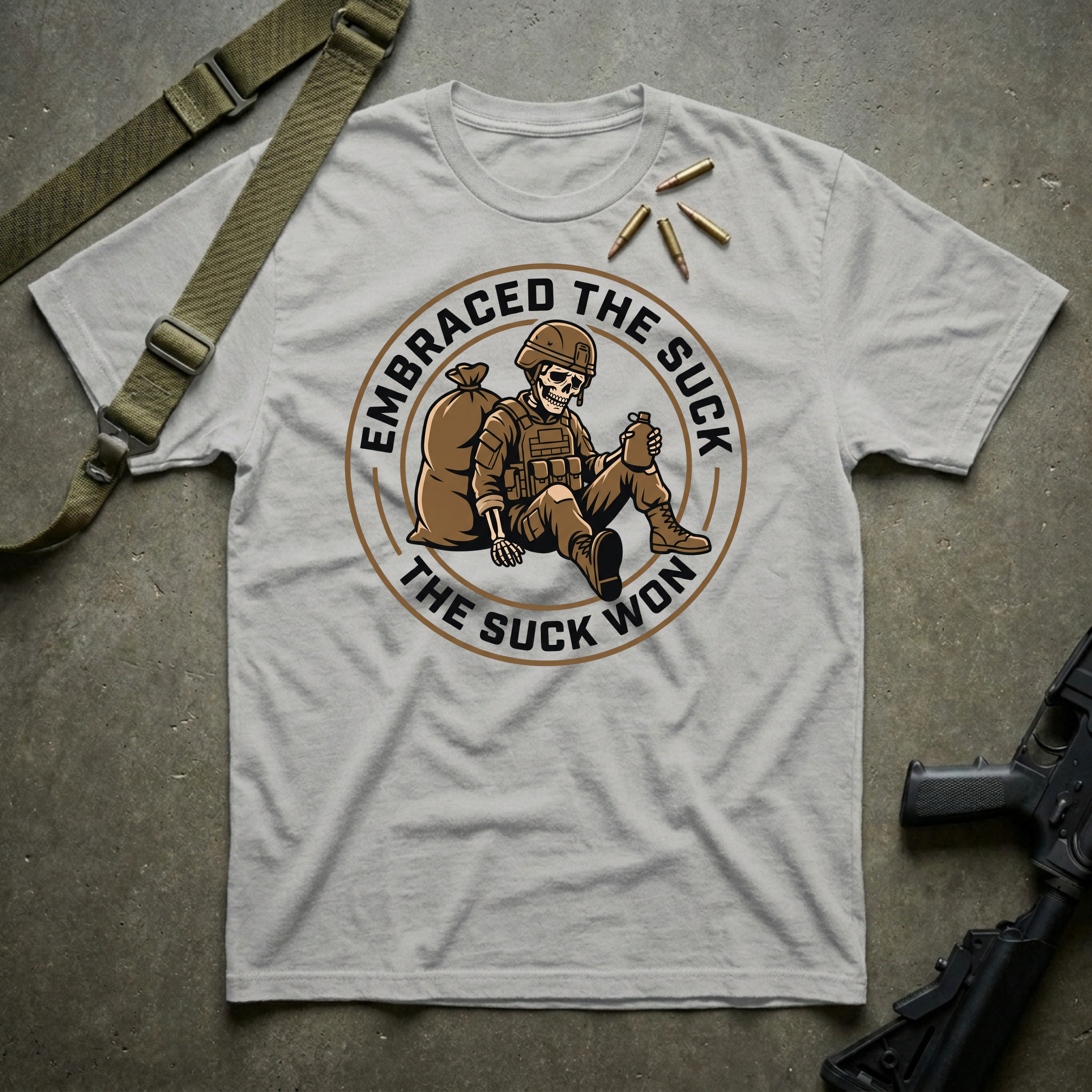 Embraced The Suck - Premium T-Shirt