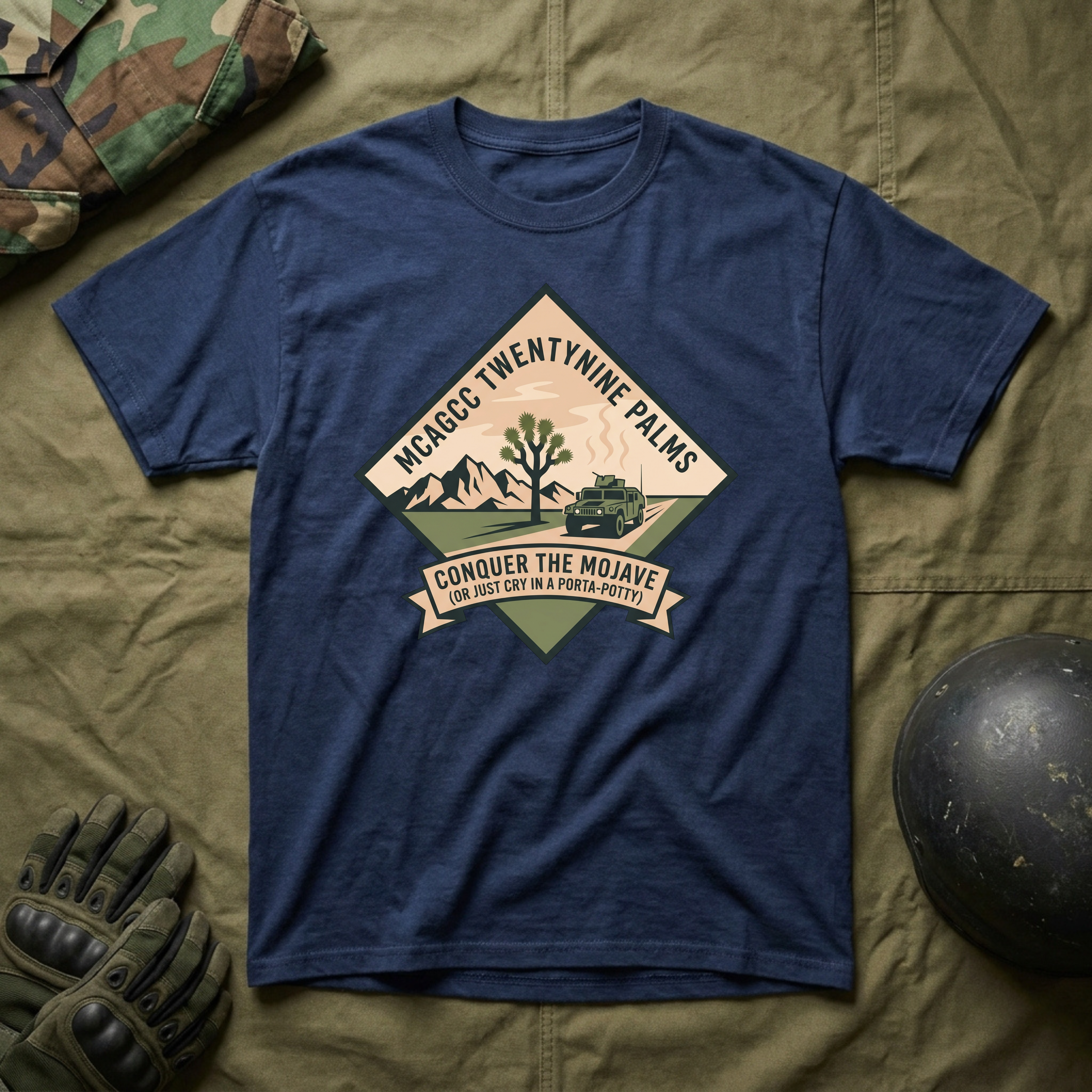 Conquer the Mojave - Premium T-Shirt