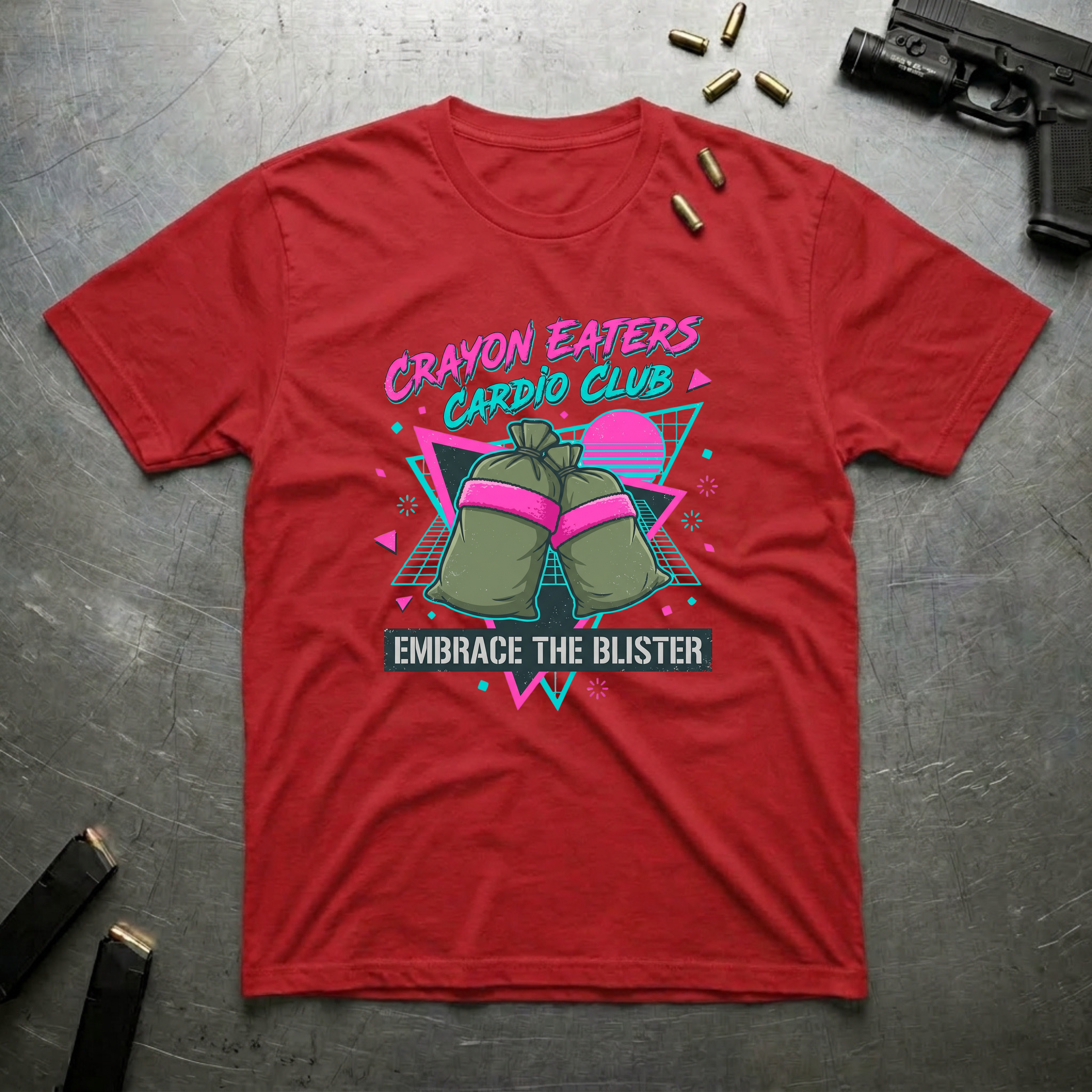 Crayon Eaters Cardio Club - Premium T-Shirt
