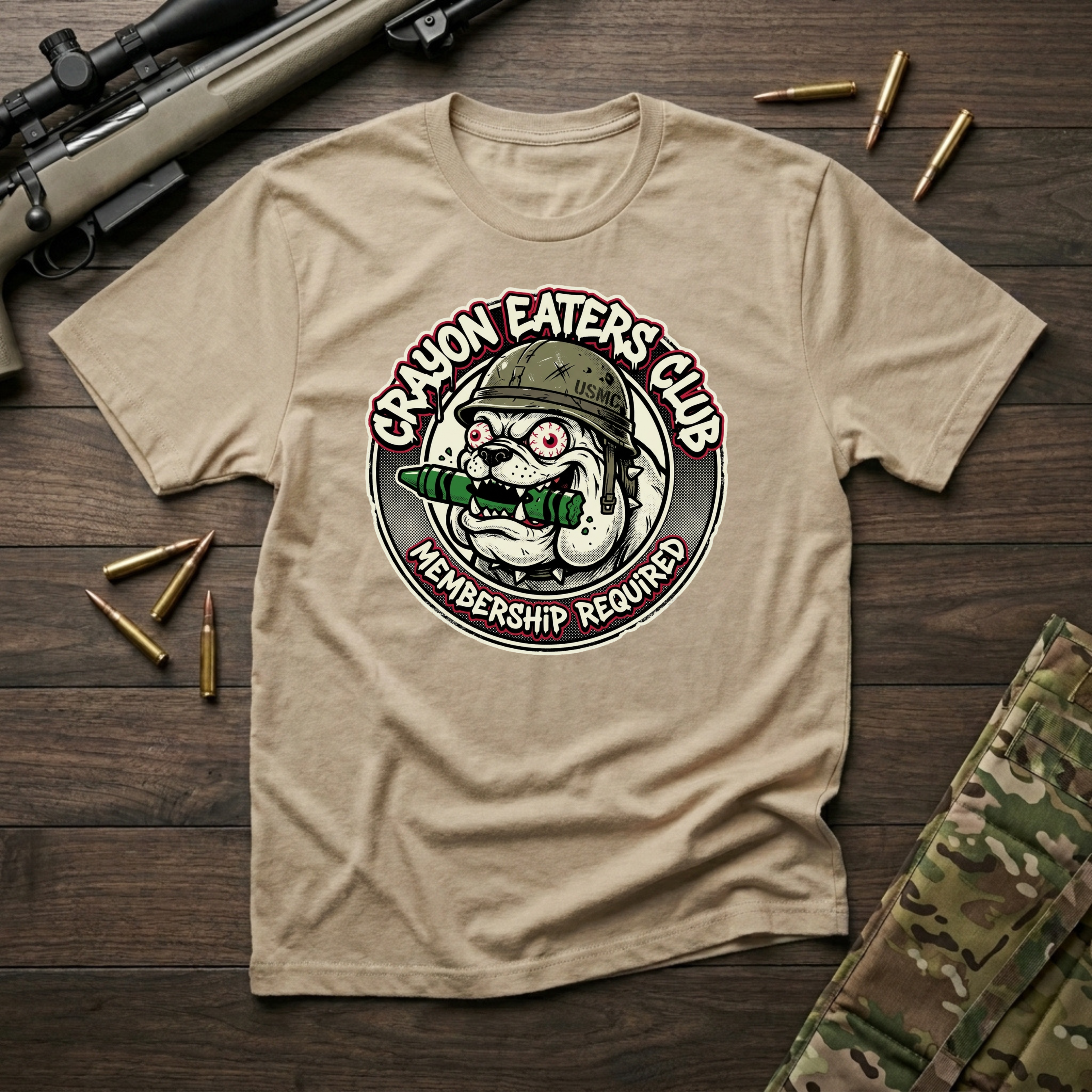 Crayon Eaters Club Membership Required - Premium T-Shirt