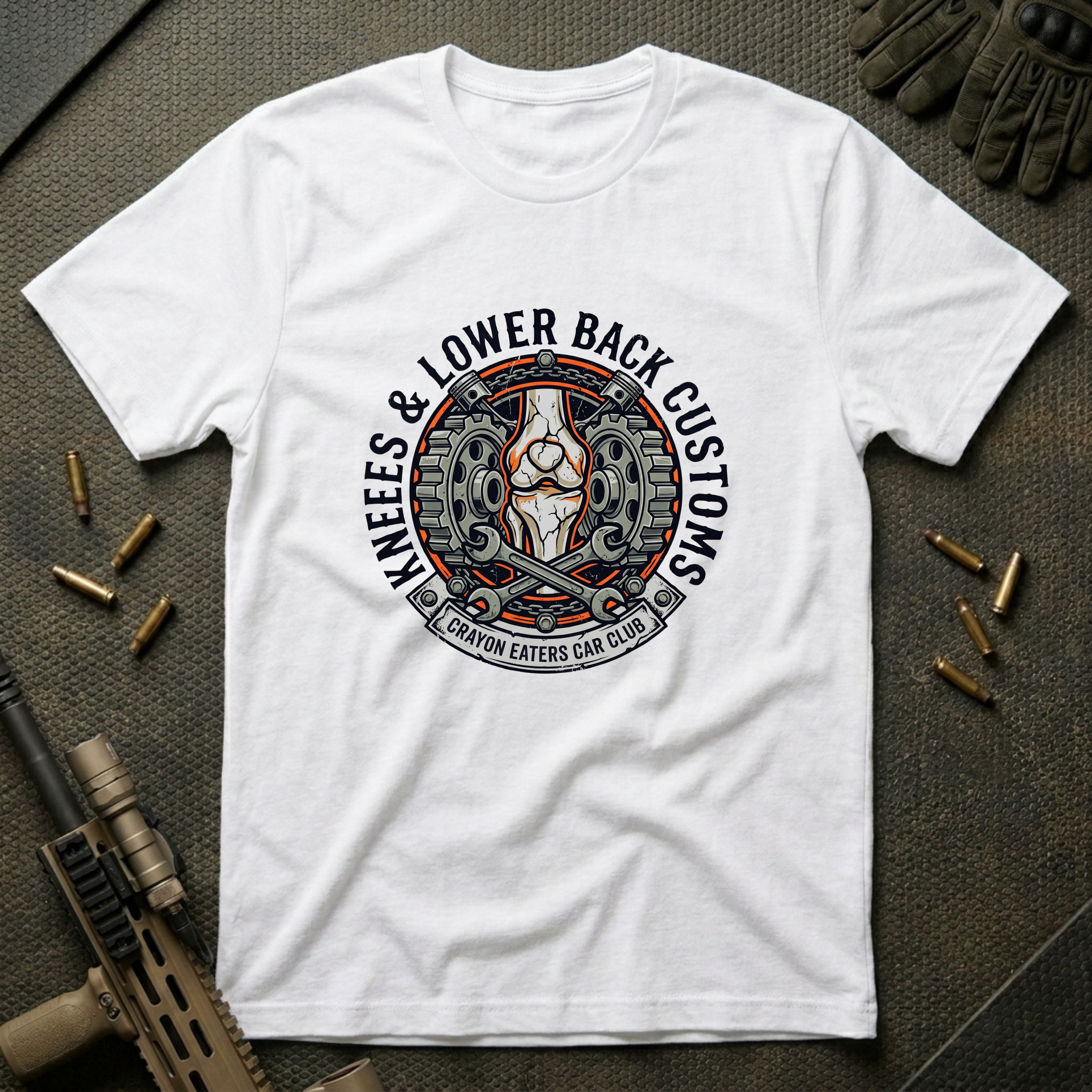 Knees & Lower Back Customs - Premium T-Shirt