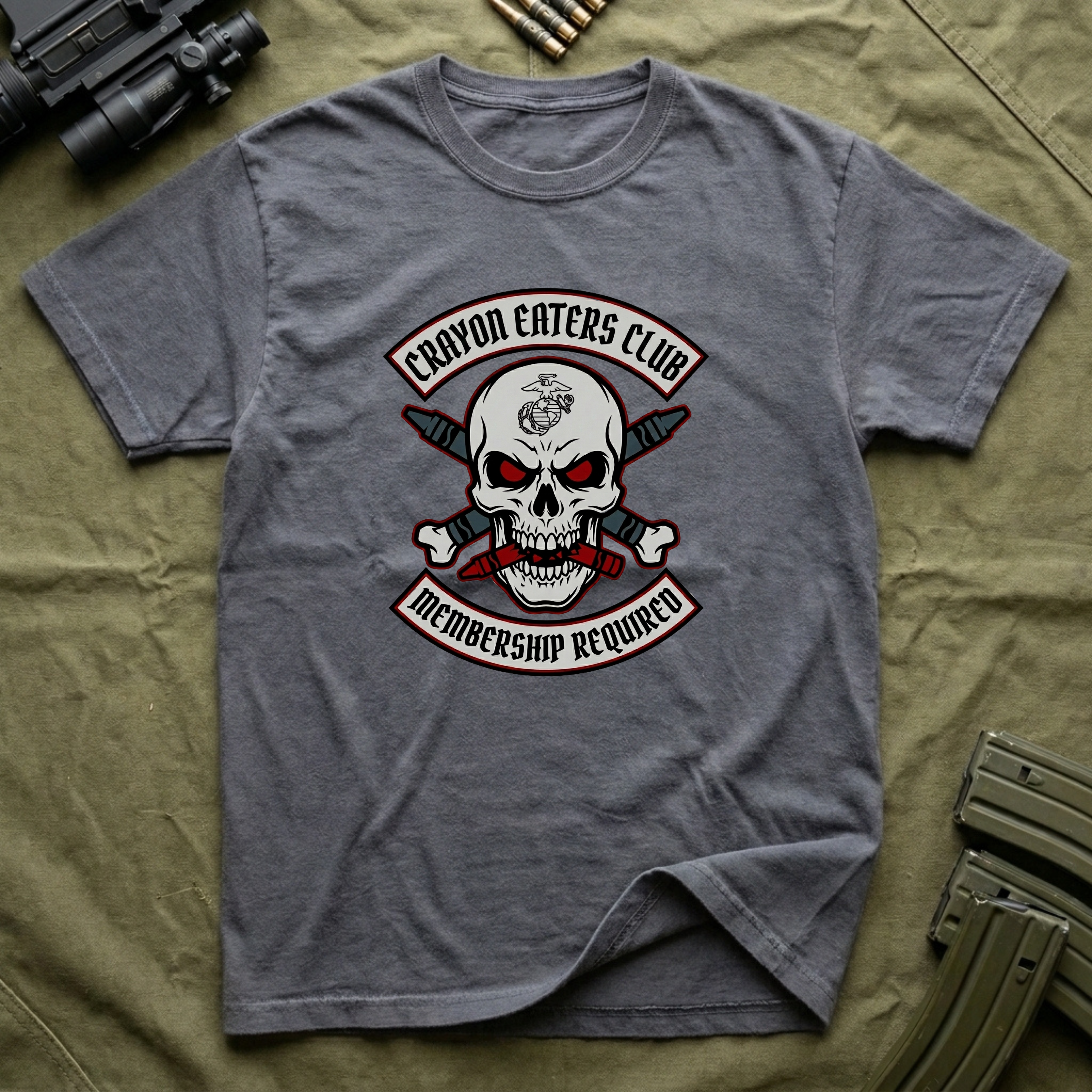 Crayon Eaters Club Membership Two - Premium T-Shirt