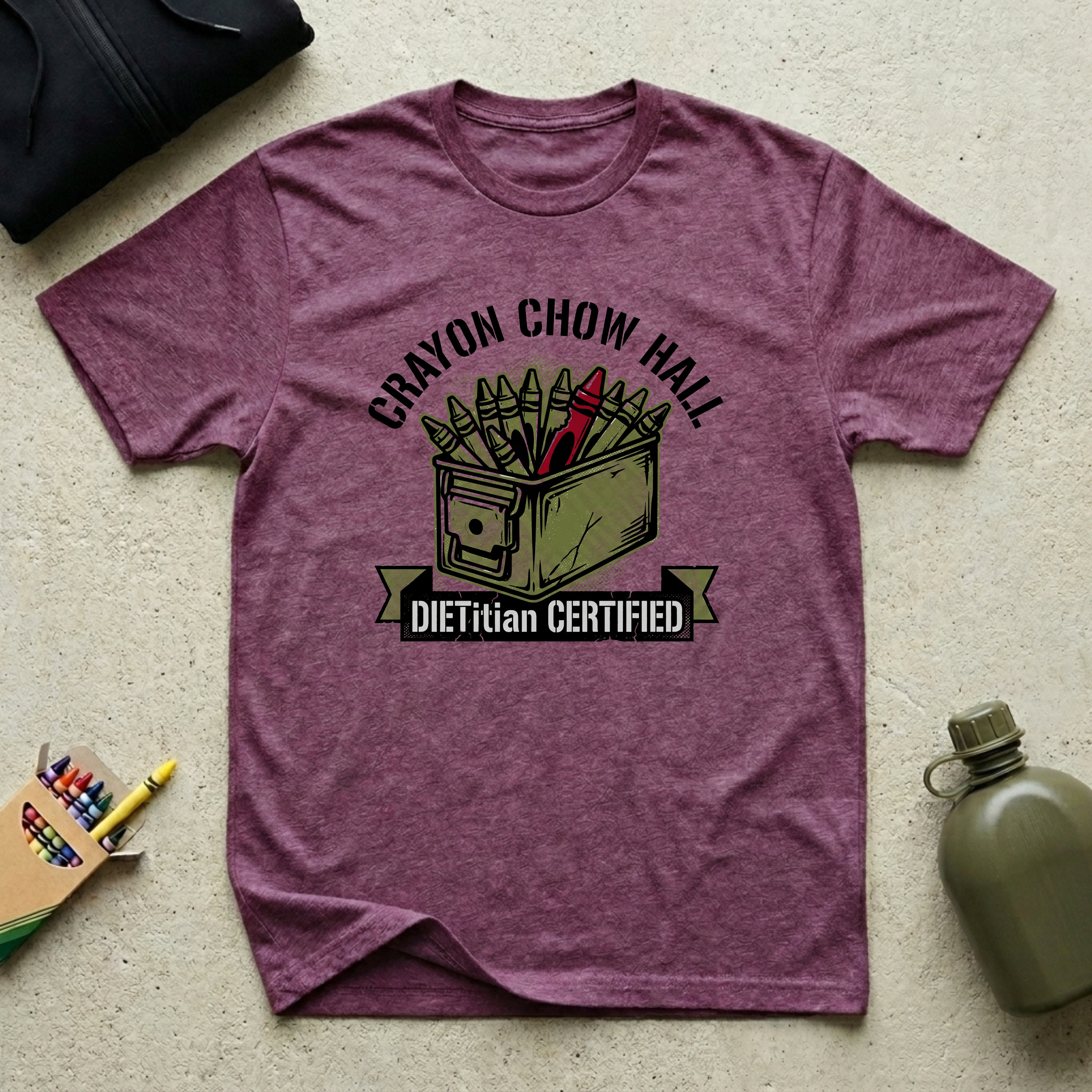 Crayon Chow Hall - Premium T-Shirt