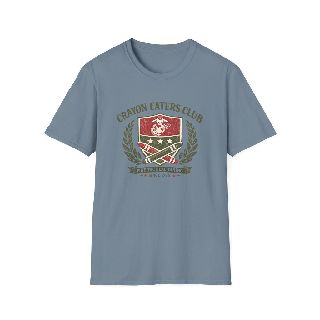 Crayon Eaters Club Muted Tactical 2 - Premium T-Shirt