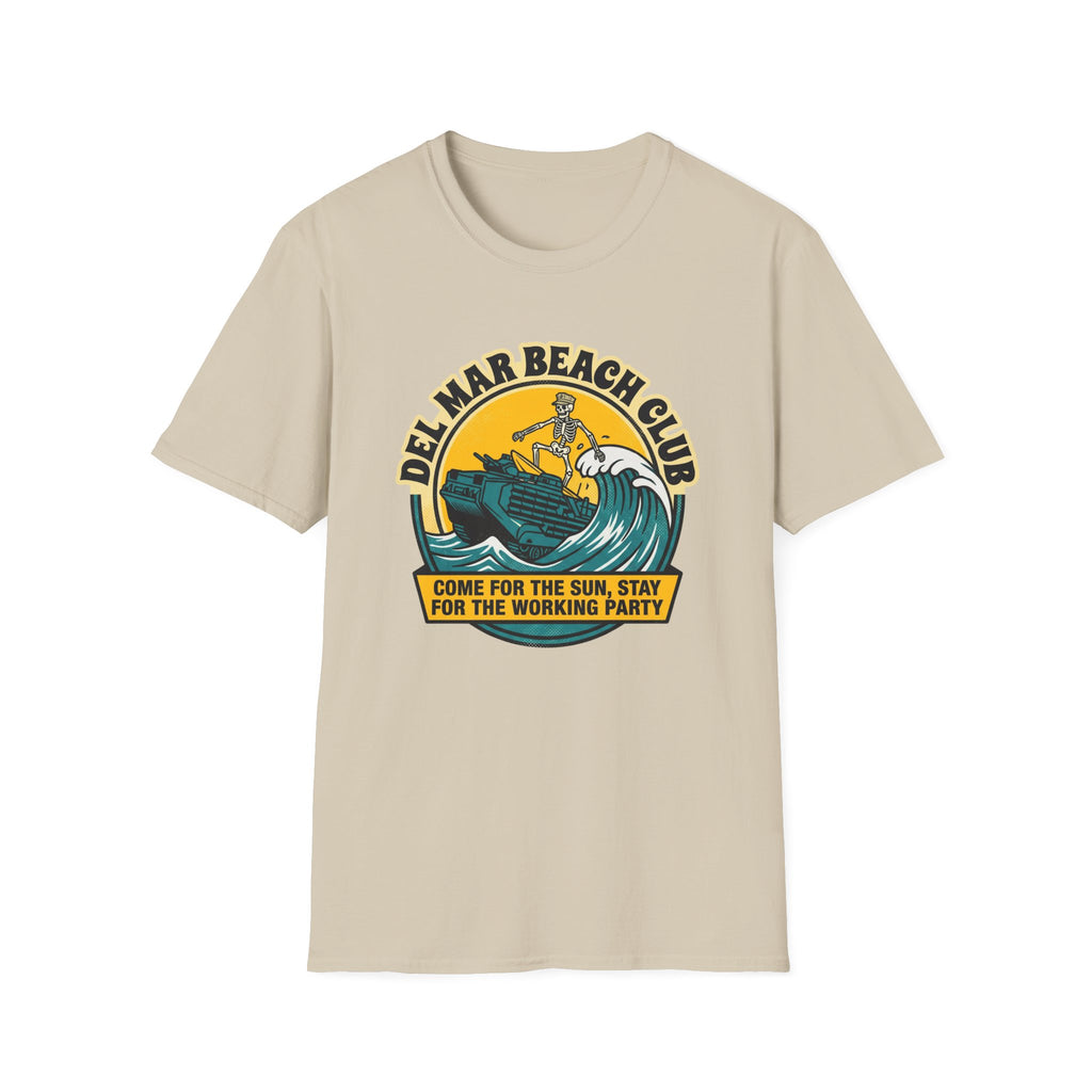 Del Mar Beach Club - Premium T-Shirt