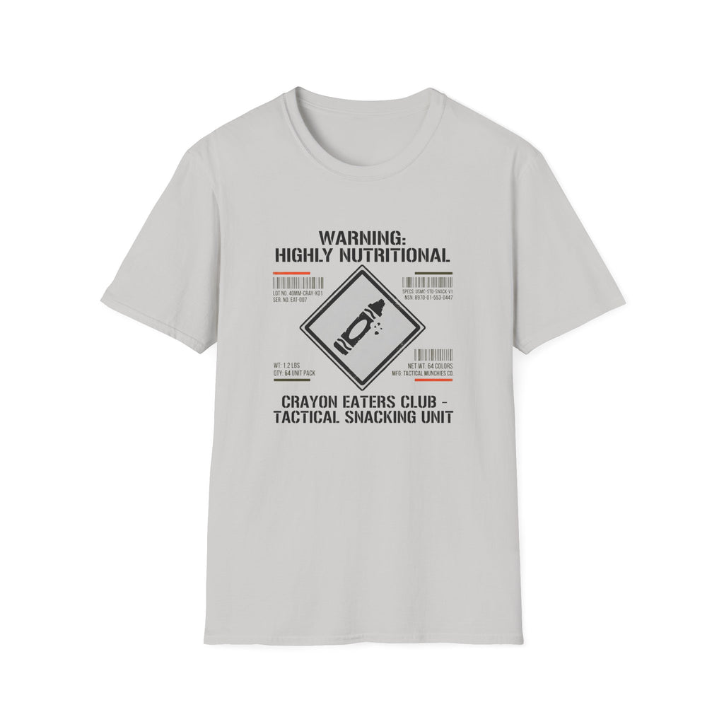 Crayon Nutrition Label - Premium T-Shirt