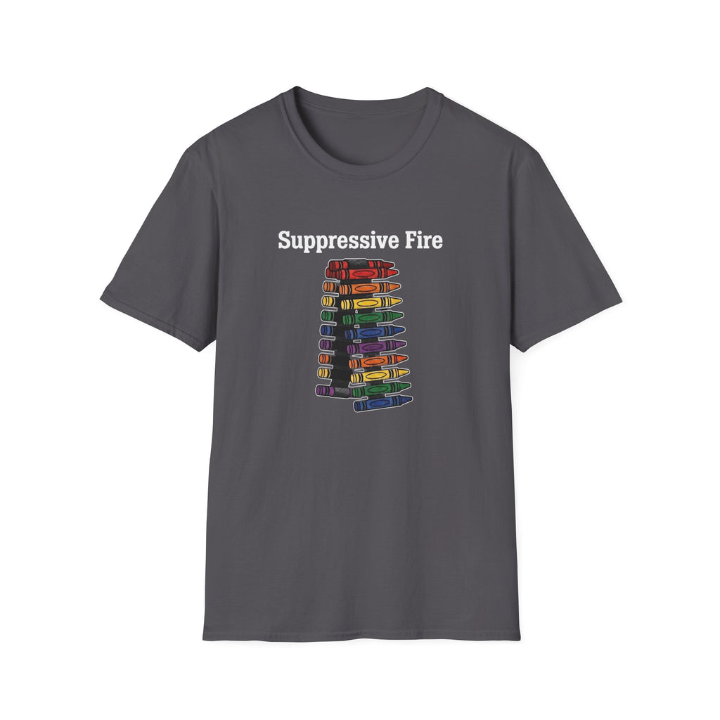 Belt Fed Crayons - Premium T-Shirt