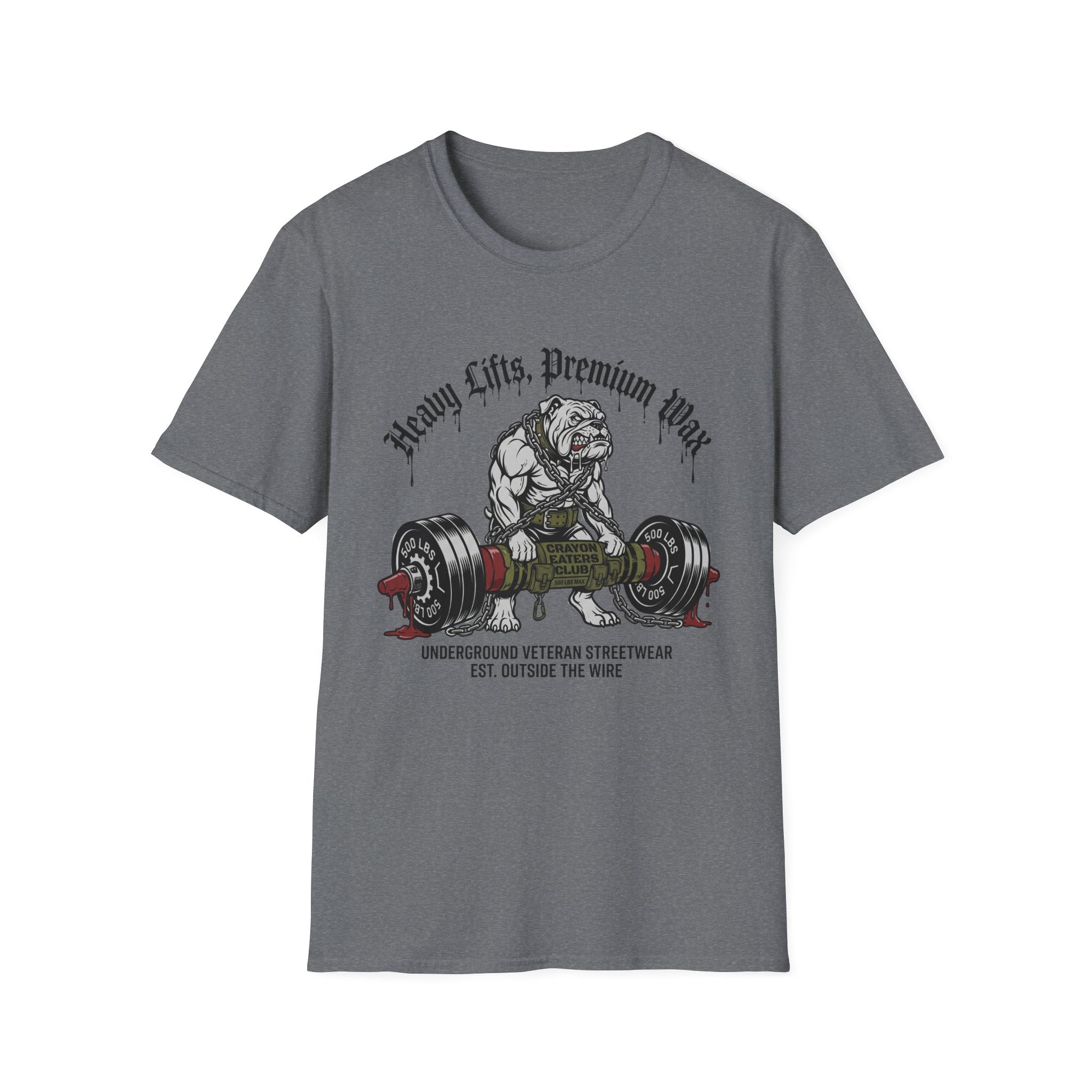 Deadlift Bulldog - Premium T-Shirt