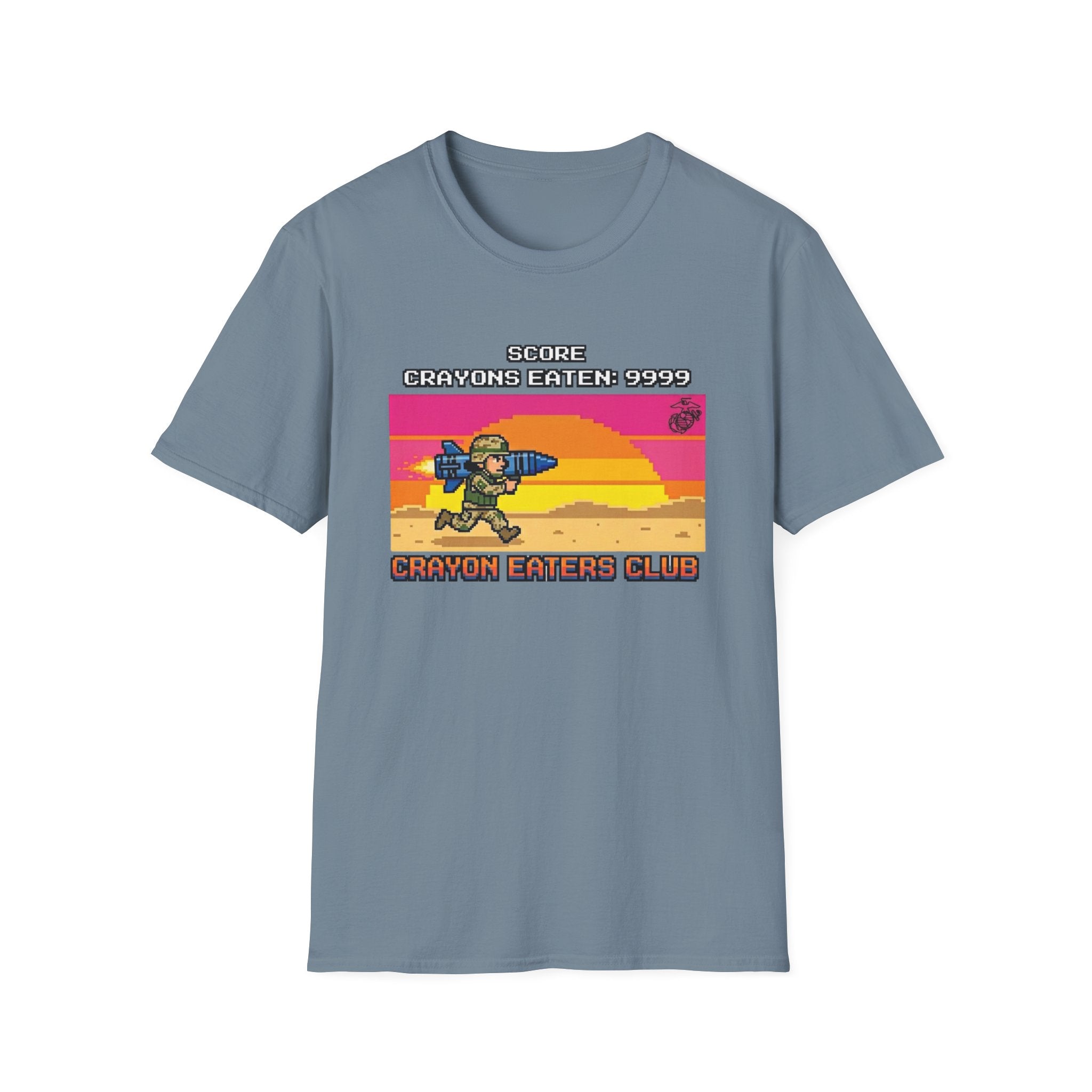 Level 9999 Crayon Eaters Club - Premium T-Shirt