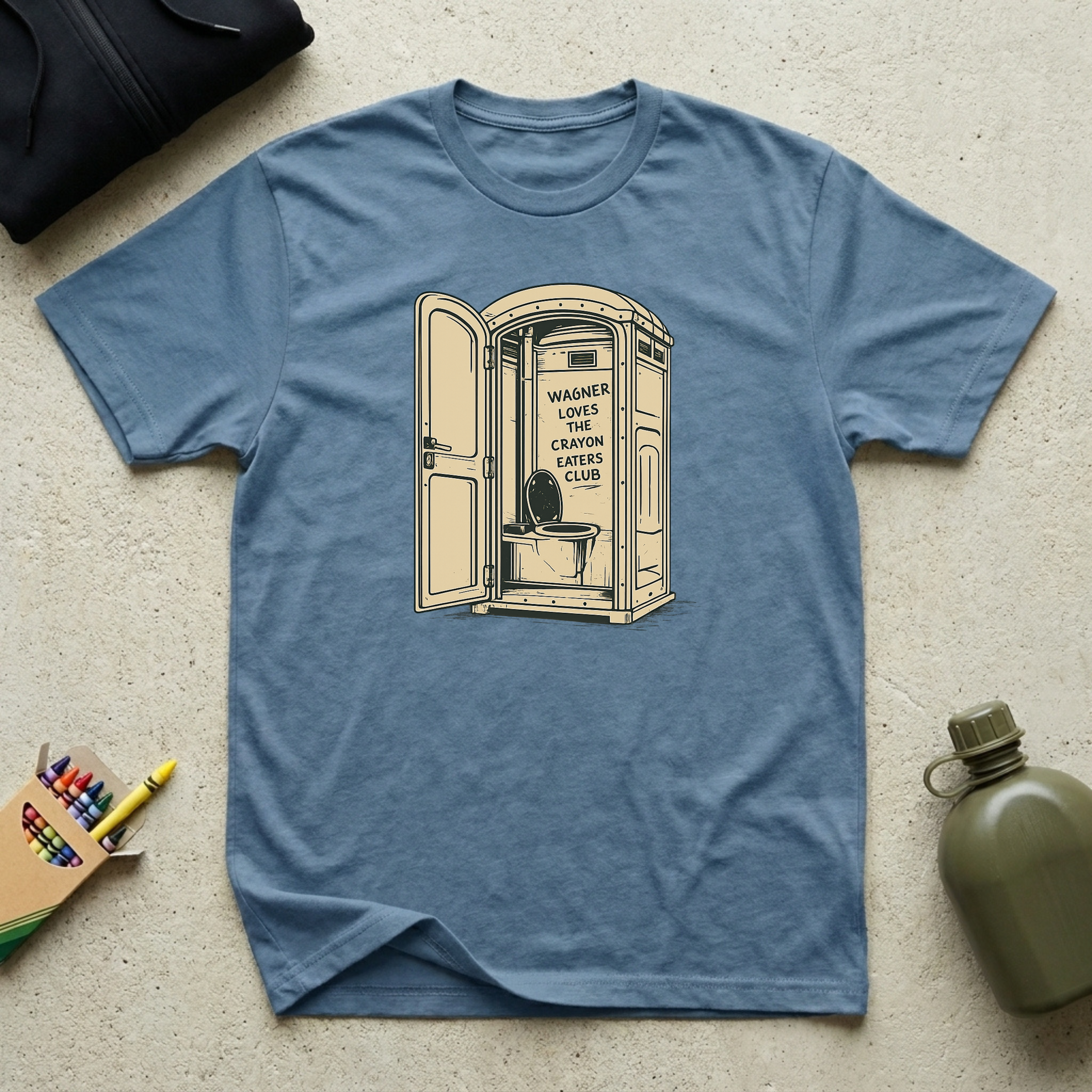 Wagner Loves the Simple Crayon Eaters Club - Premium T-Shirt