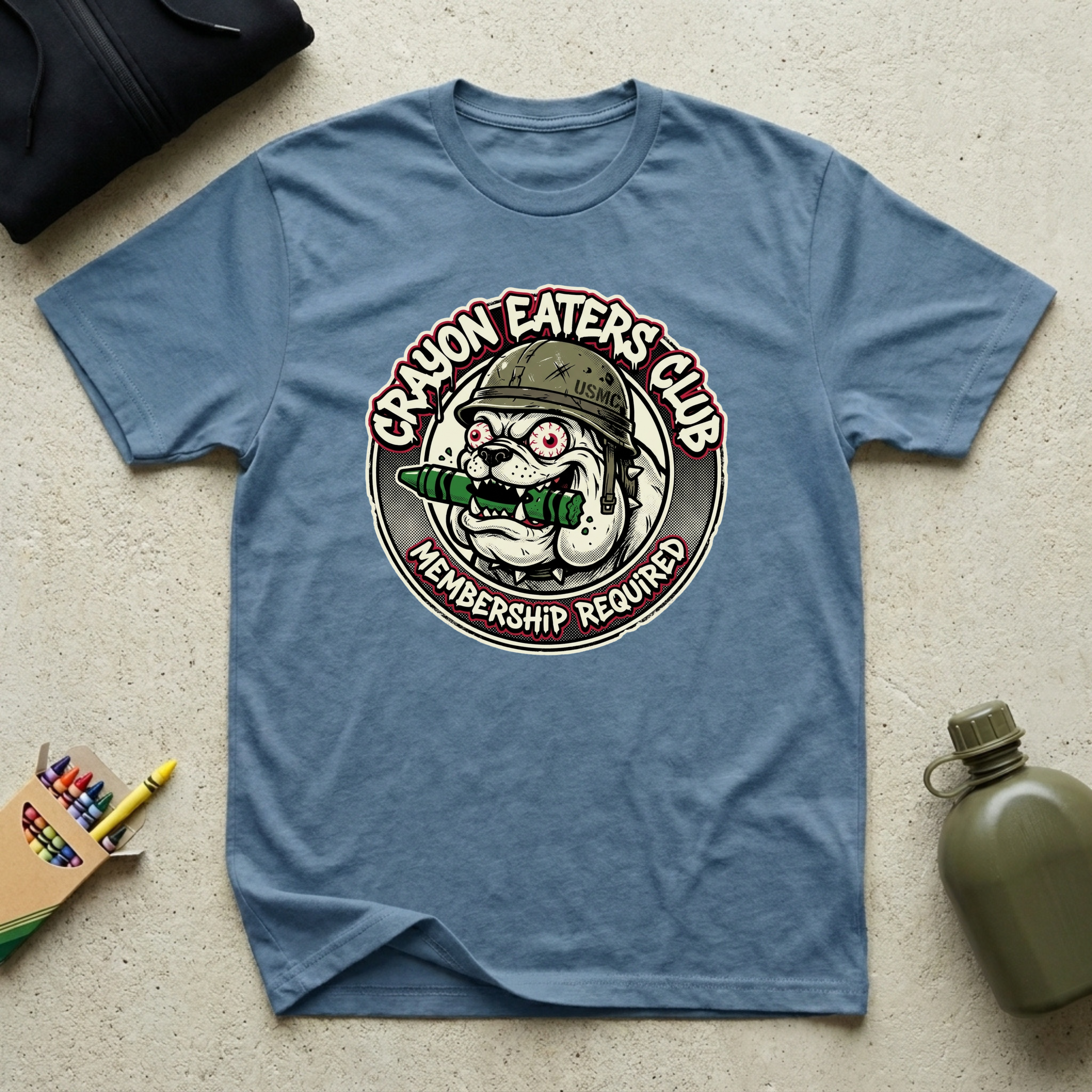 Crayon Eaters Club Membership Required - Premium T-Shirt