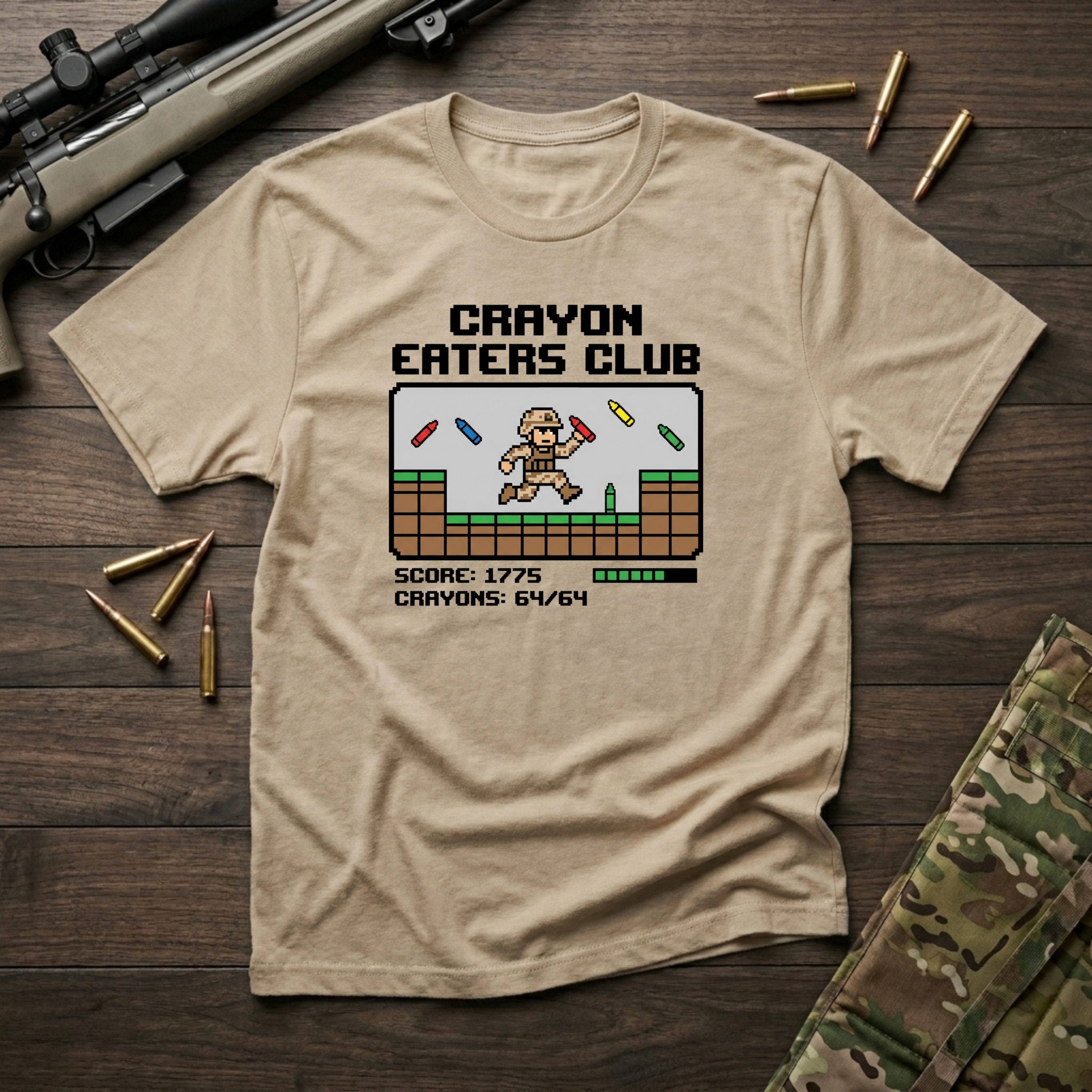 Super Crayon Eaters World - Premium T-Shirt