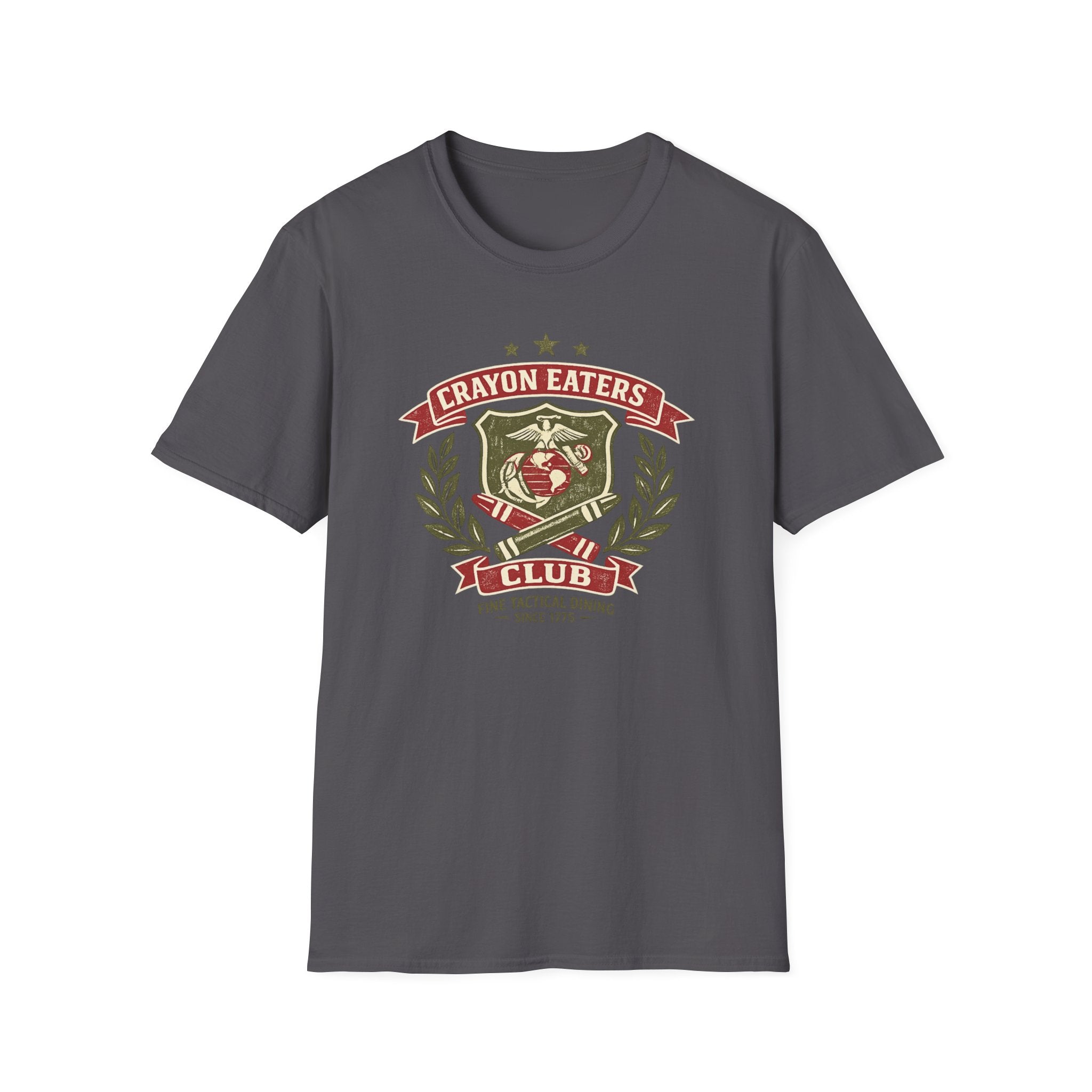 Crayon Eaters Club Muted Tactical - Premium T-Shirt