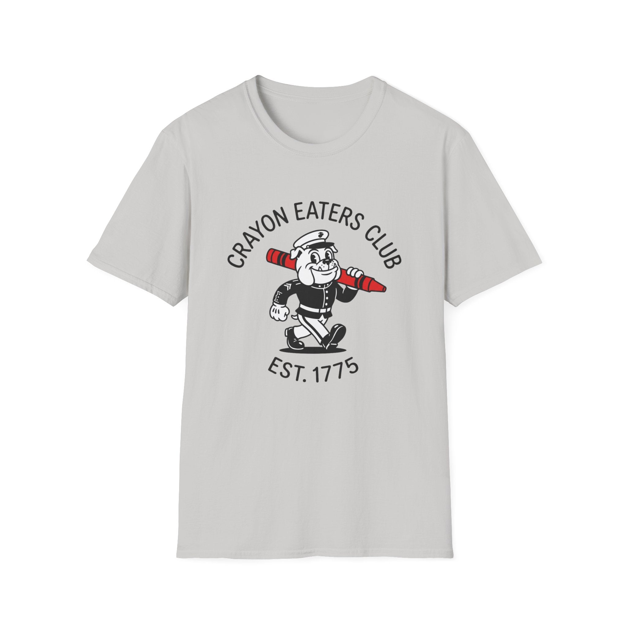 Cartoon Crayon Eater - Premium T-Shirt