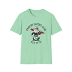 Cartoon Crayon Eater - Premium T-Shirt