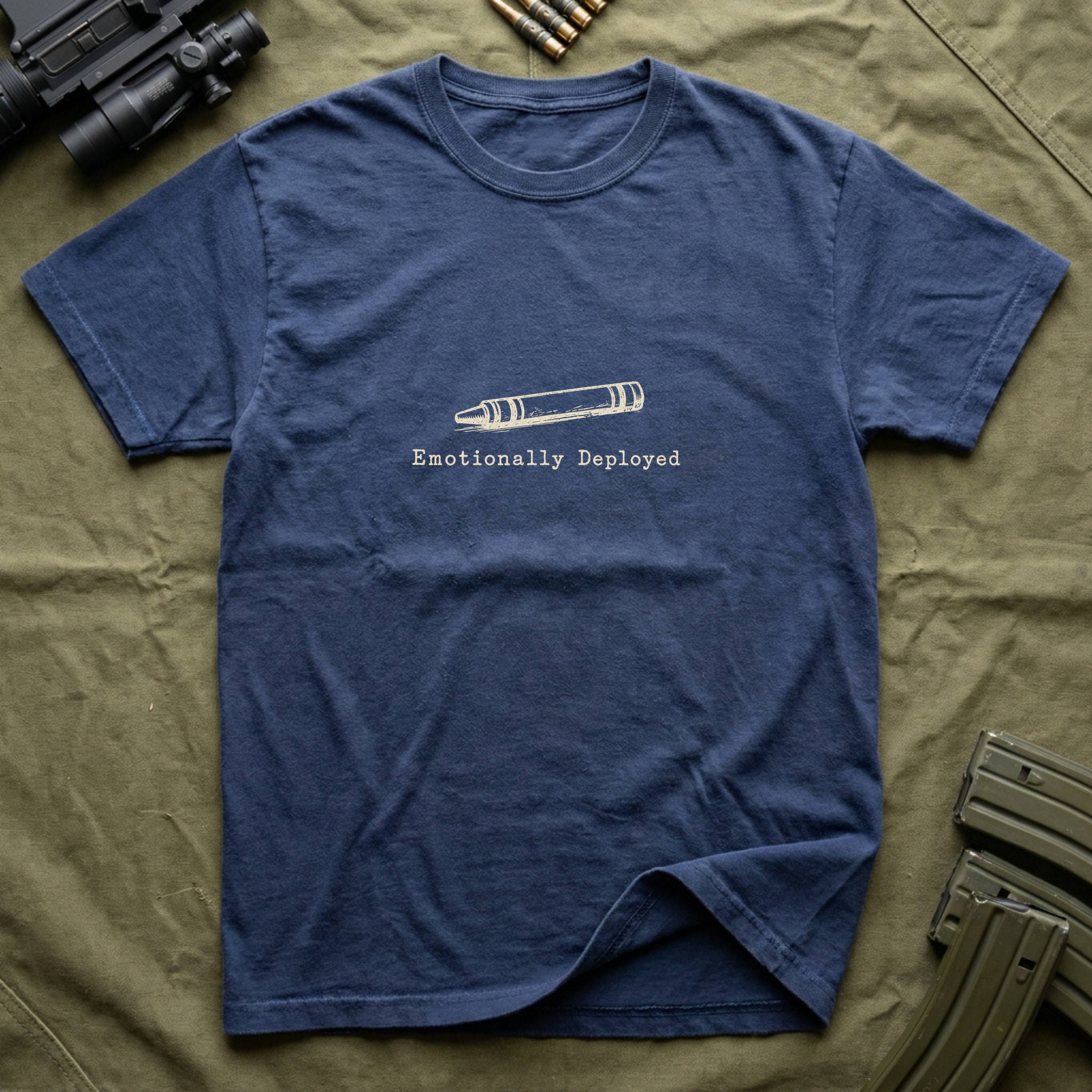 Simple Emotionally Deployed - Premium T-Shirt