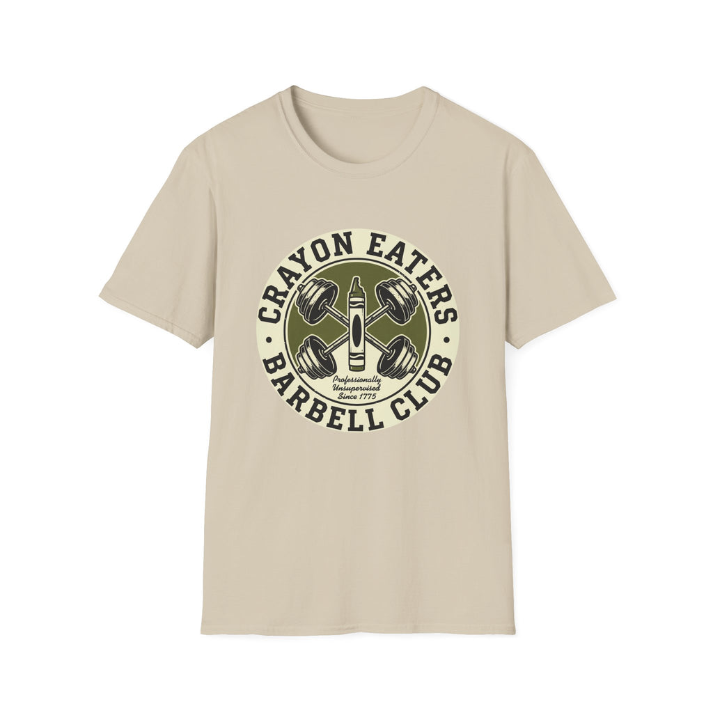 Crayon Eaters Barbell Club - Premium T-Shirt