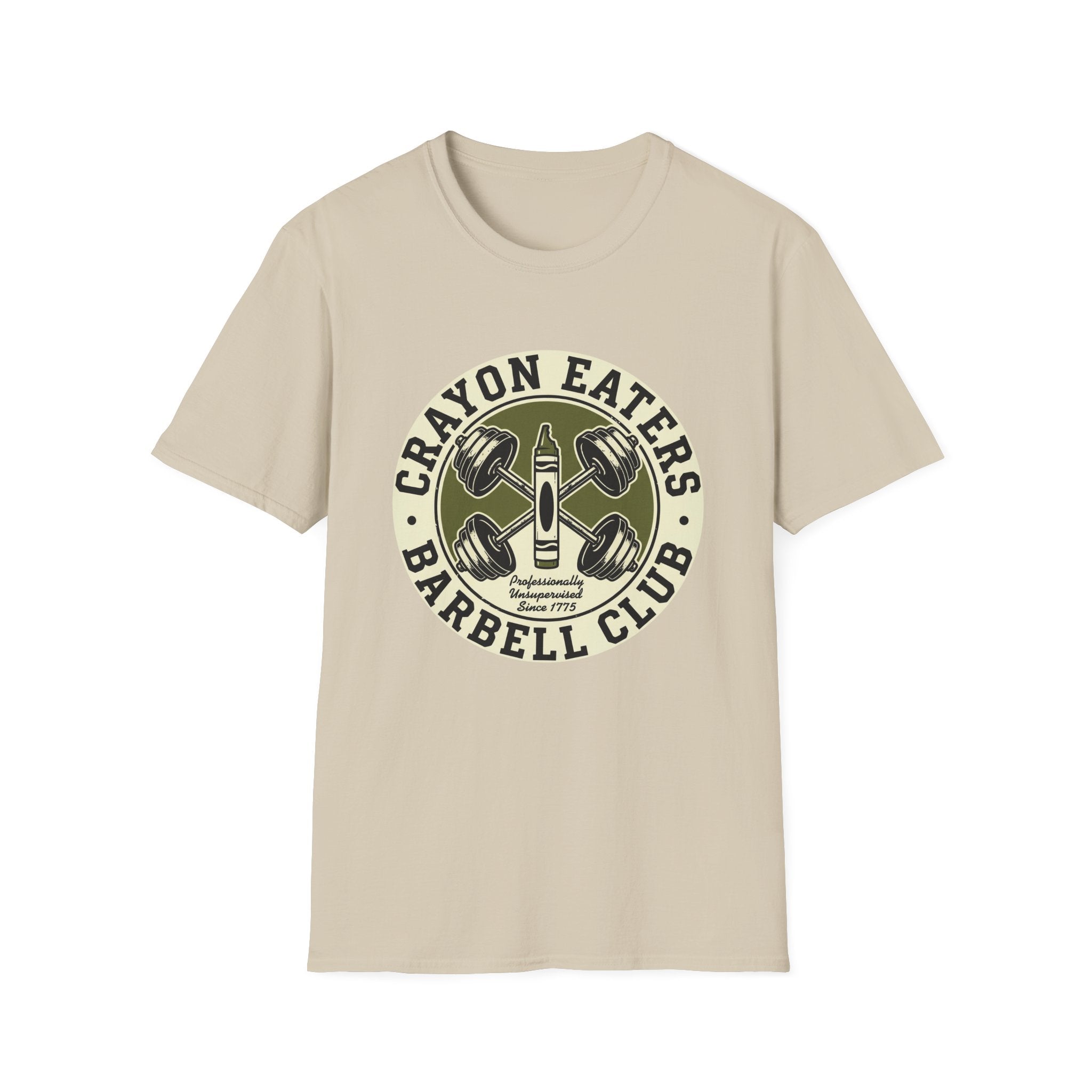 Crayon Eaters Barbell Club - Premium T-Shirt