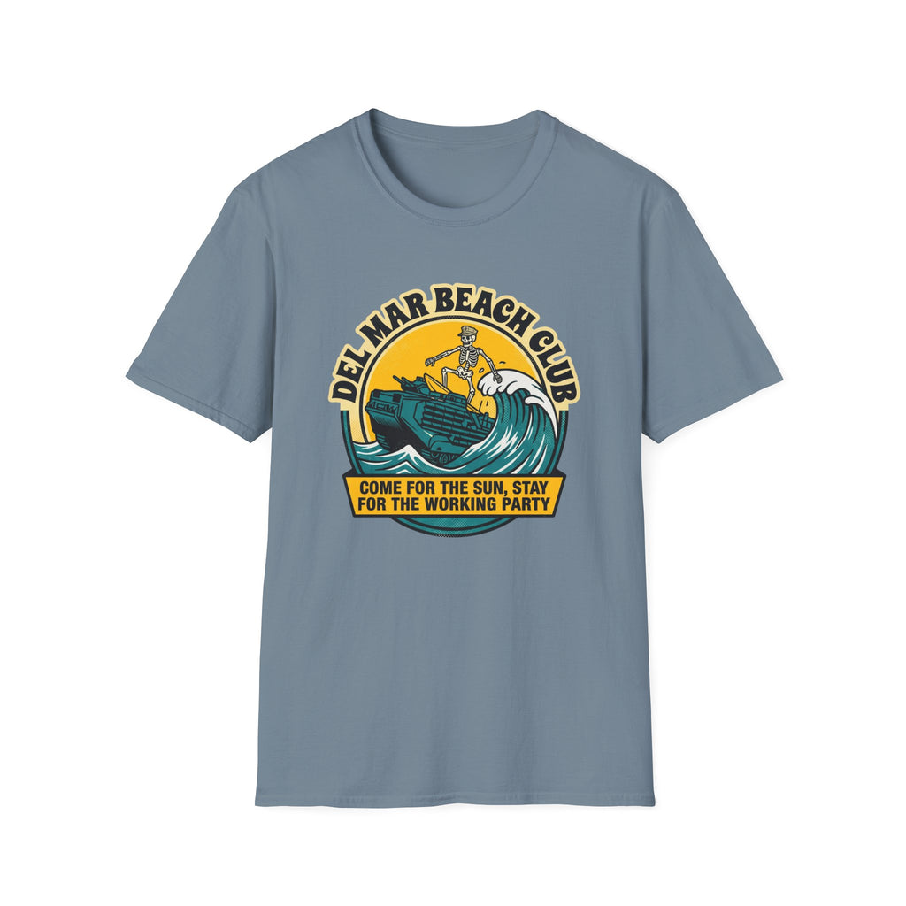 Del Mar Beach Club - Premium T-Shirt