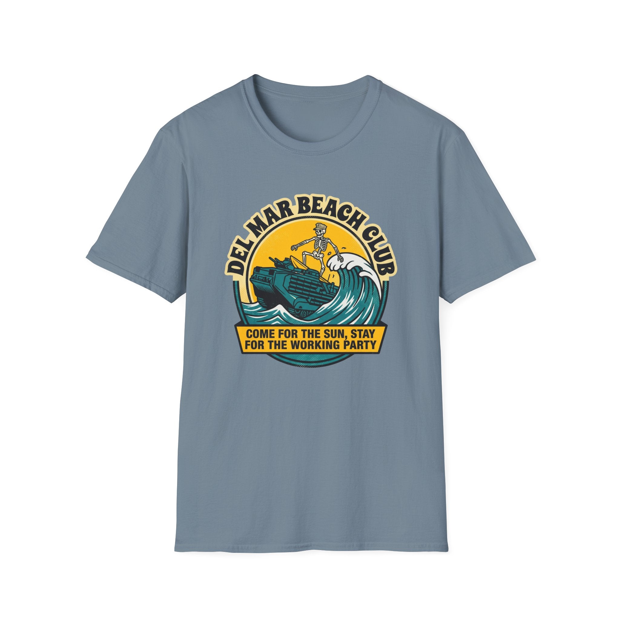 Del Mar Beach Club - Premium T-Shirt