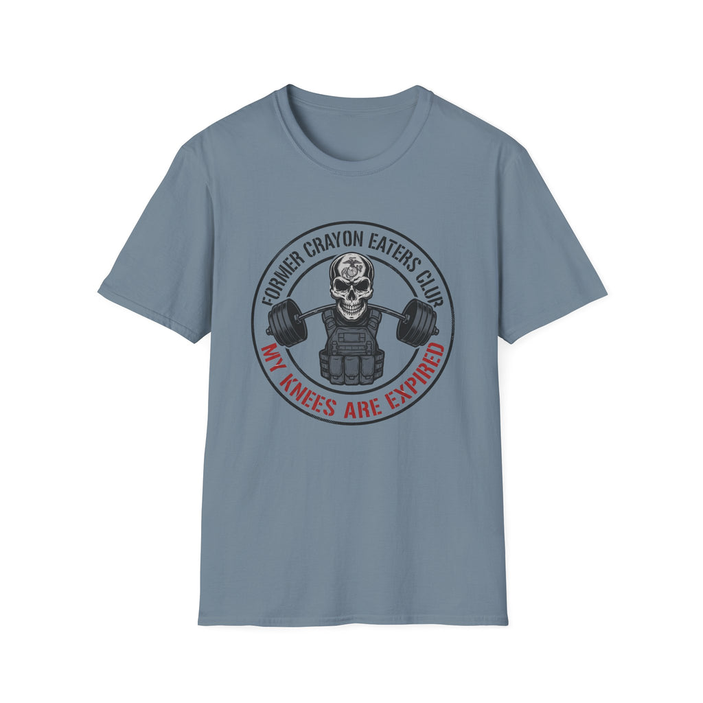 Crayon Eaters Club Expired Knees - Premium T-Shirt