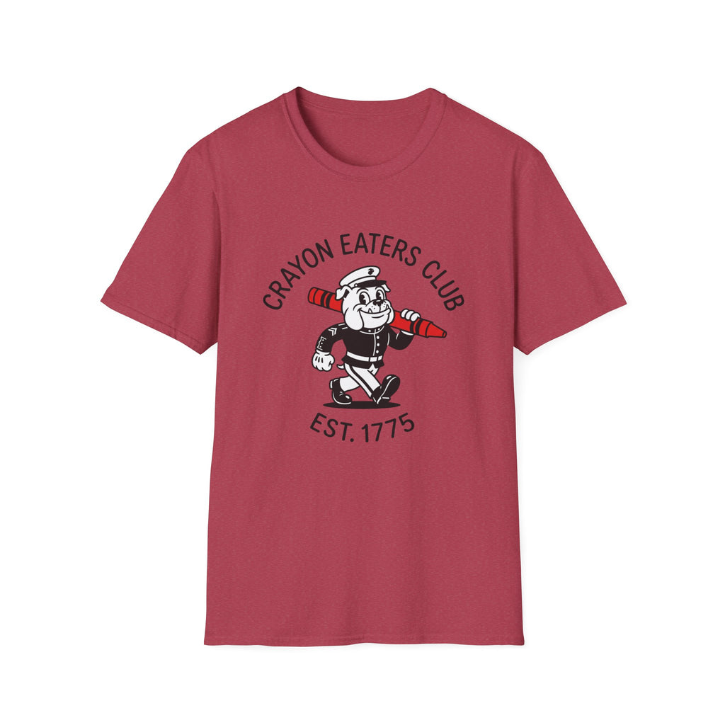 Cartoon Crayon Eater - Premium T-Shirt