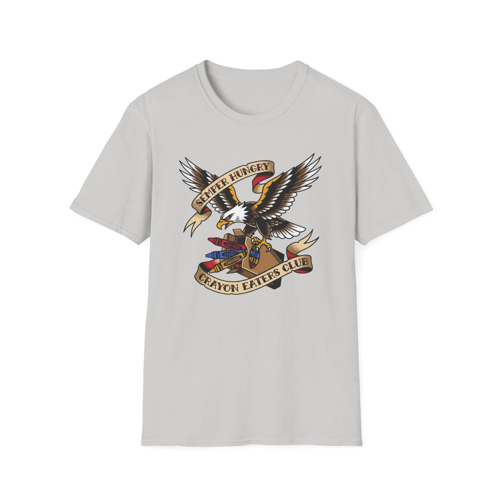 Eagle Tattoo Crayon Club - Premium T-Shirt