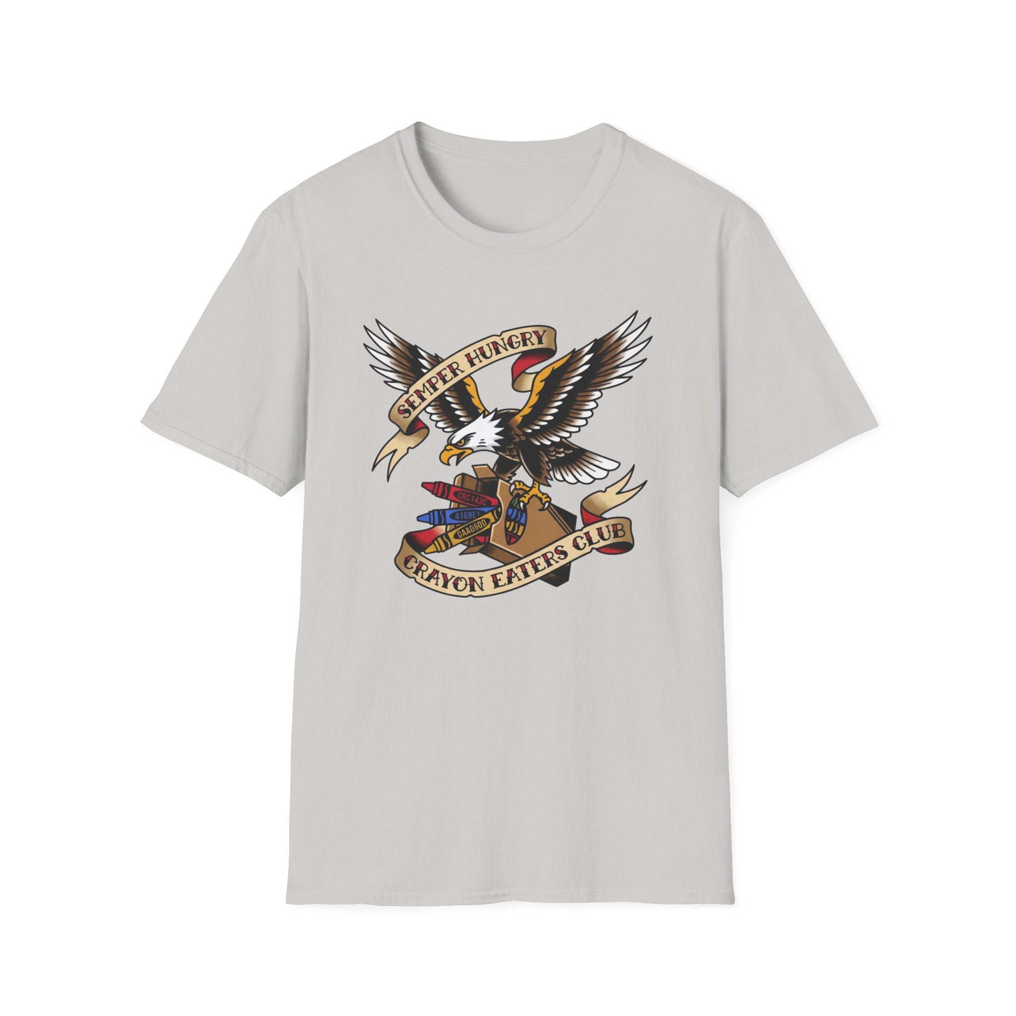 Eagle Tattoo Crayon Club - Premium T-Shirt