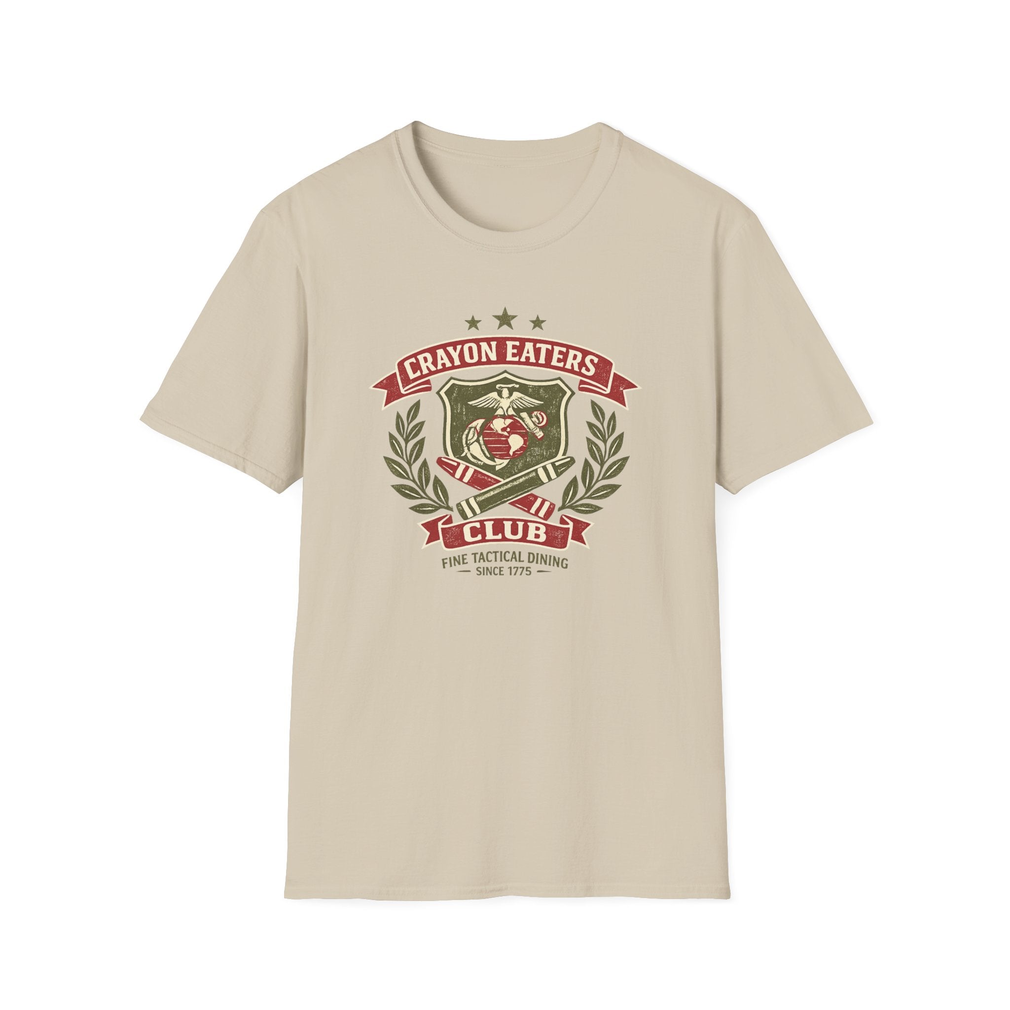 Crayon Eaters Club Muted Tactical - Premium T-Shirt