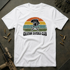 Retro Grunge Sunset Crayons - Premium T-Shirt