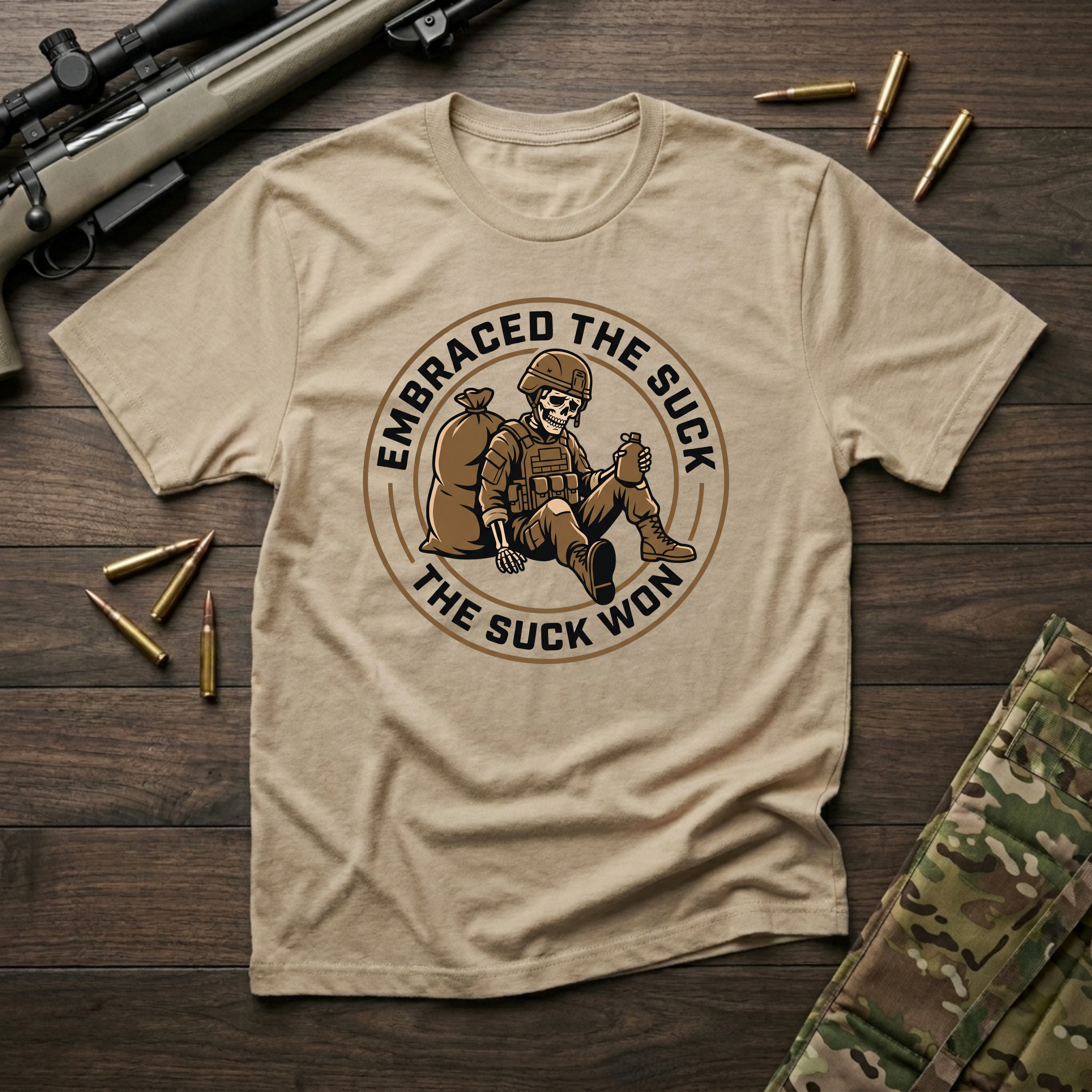 Embraced The Suck - Premium T-Shirt